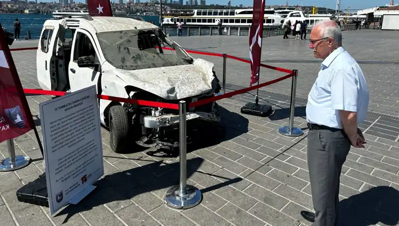 15 Temmuz sergisi: Tankların Ezdiği Otomobiller Yeniden Hayat Buluyor