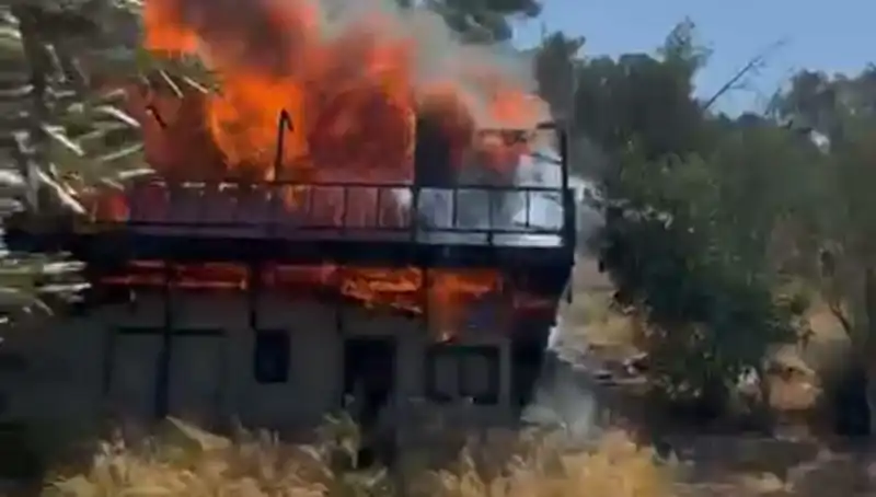 Bodrum’u Korkutan Yangın: Ekipler Seferber Oldu