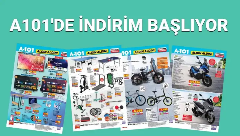 A101 12 Haziran Aktüel Kataloğu: Fırsatlar Kaçmaz!