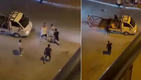 Bursa'da Taciz Şüphelisine Halk Tarafından Meydan Dayağı