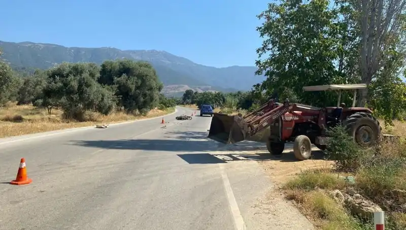 İzmir'de Motosiklet Kazası: Hayati Tehlike Söz Konusu