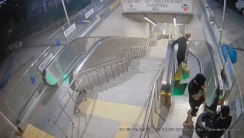 Metro İstasyonuna Çöp ve Lastik Atarak Çevre Kirliliğine Sebep Olan Şüpheliler Yakalandı