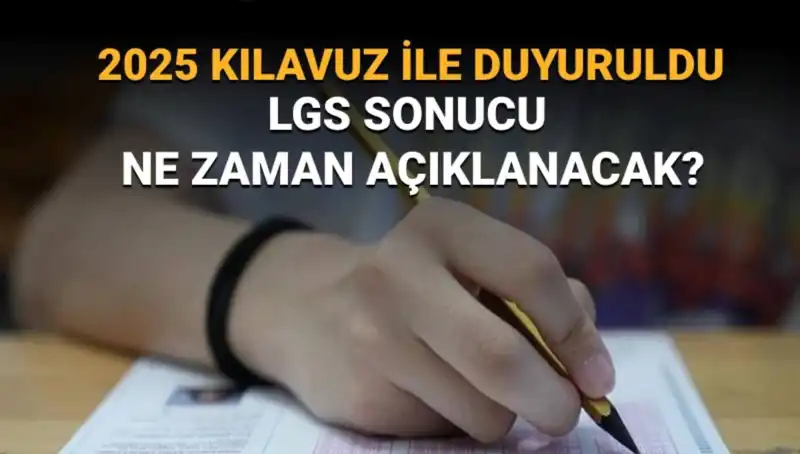 MEB LGS Sınav Sonuçları Ne Zaman Açıklanacak? 2025 Tarihi!