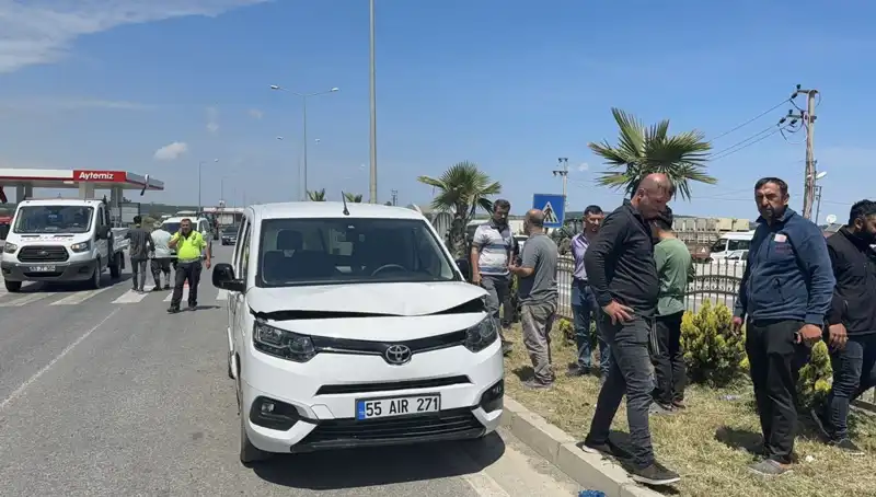Samsun'da Bisiklet Sürücüsüne Araç Çarptı, Hayatını Kaybetti