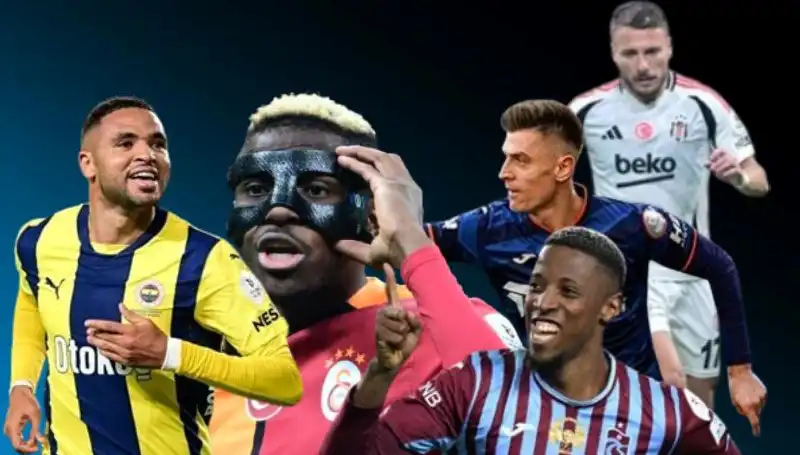 Süper Lig'de Gol Krallığı Yarışı Başladı: Osimhen, Banza ve En-Nesyri'nin Durumu