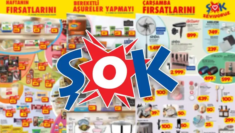 ŞOK Marketlerde 2-8 Temmuz Haftasında Kaçırılmayacak Fırsatlar!