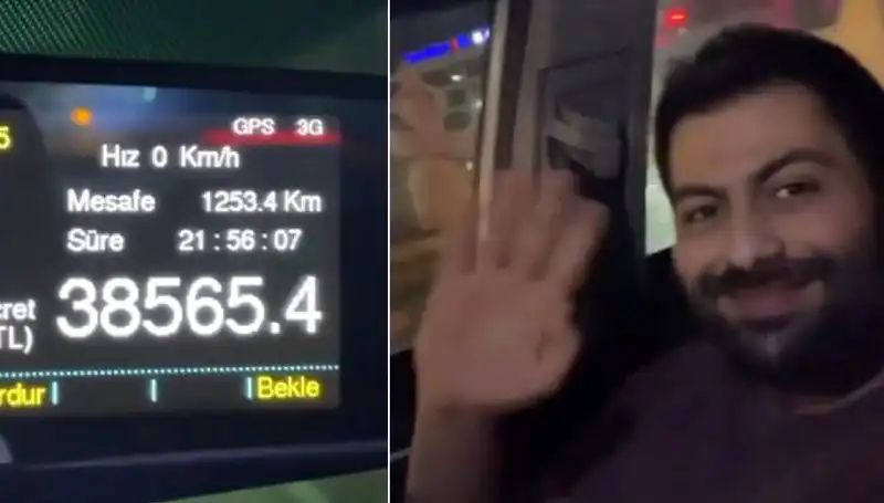 Taksimetre 22 Saat Açık Kaldı: Yolculuk Hikayesi Şaşkına Çeviriyor